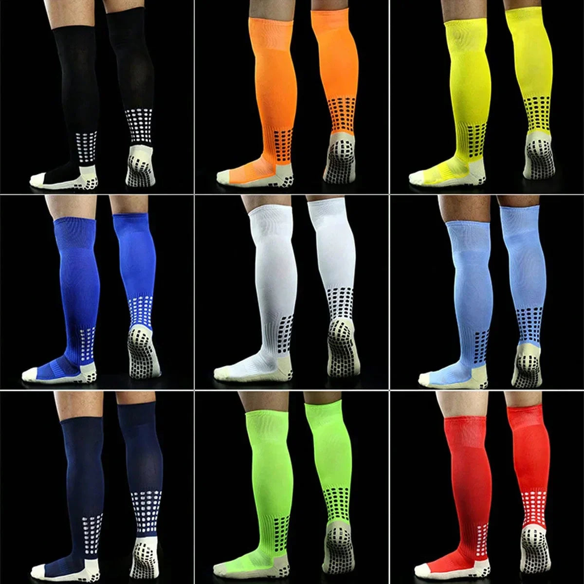 Men's Non-Slip Grip Soccer Socks