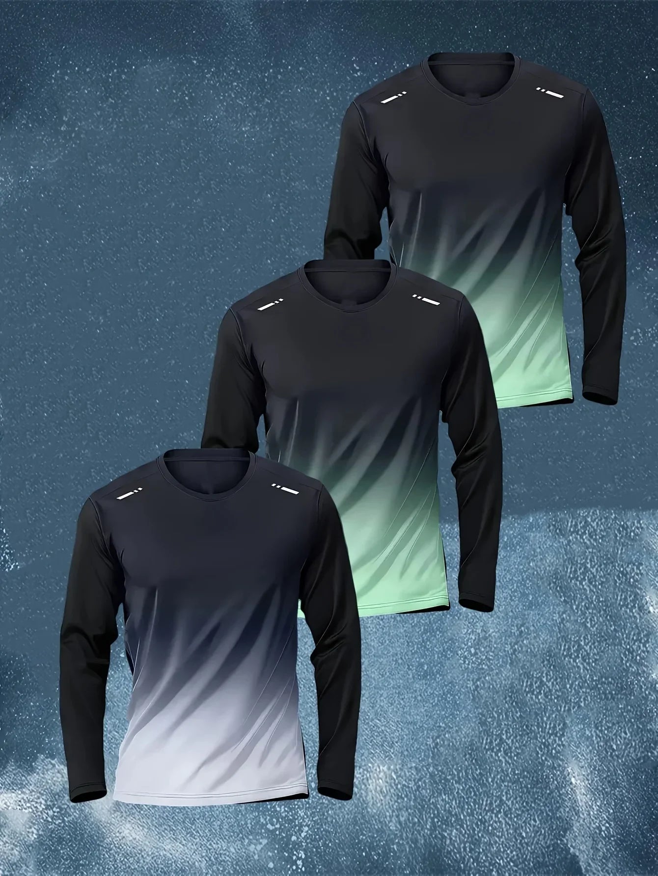 Men's Long Sleeve Dry-Fit Sport Top