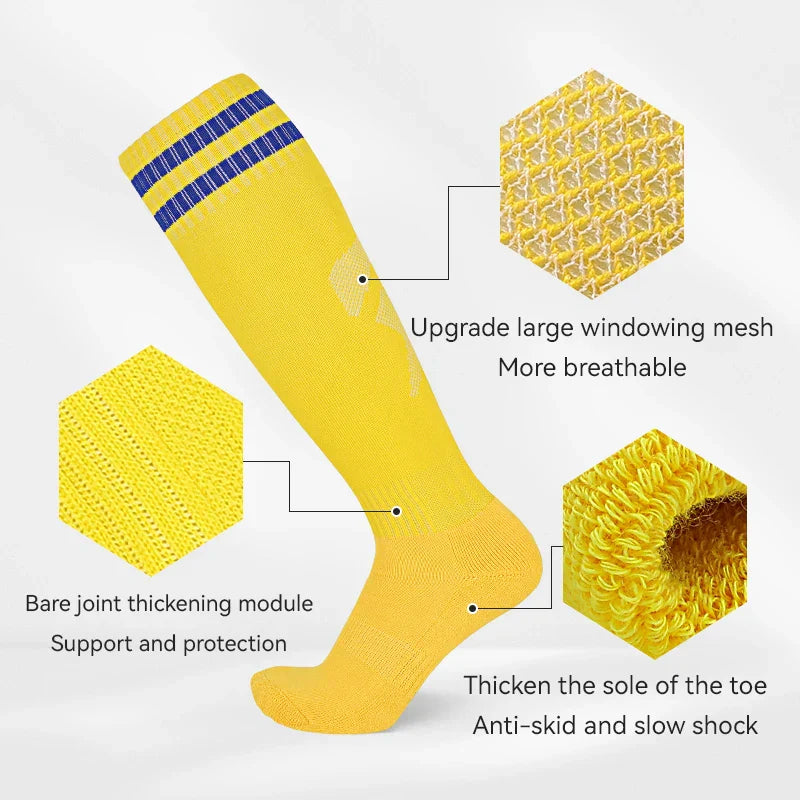 Kids Anti-Slip Soccer Socks