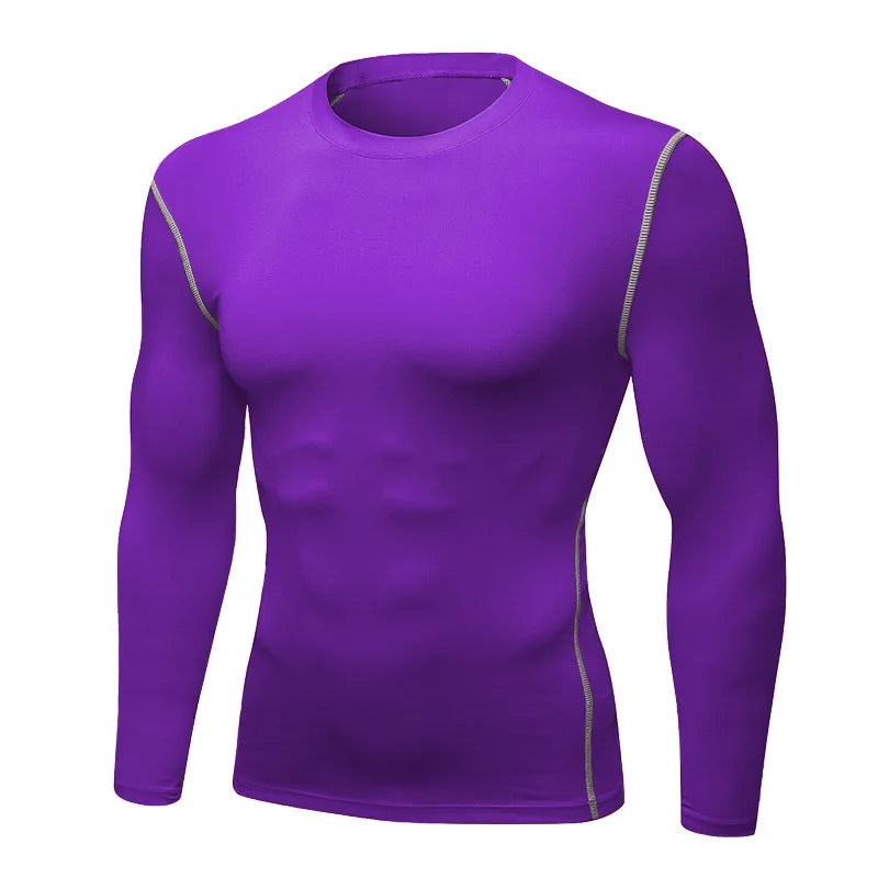 Men's Long Sleeve Compression Sport T-Shirt