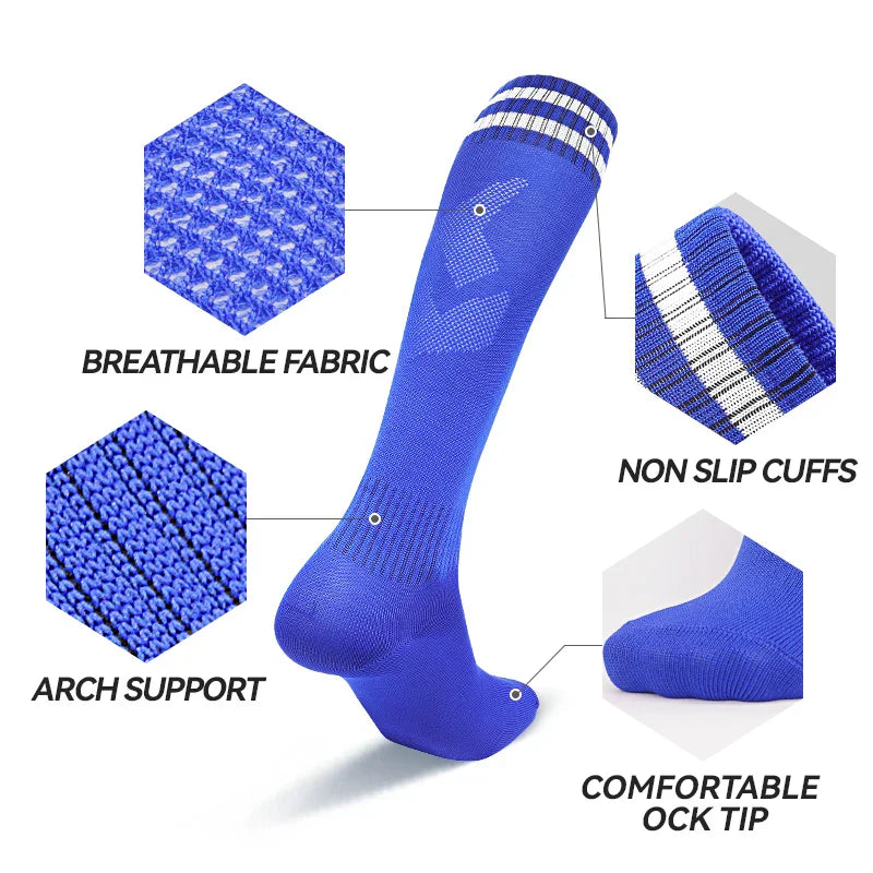 Kids Anti-Slip Soccer Socks